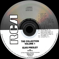 The Collection Volume 1 - Korea 1996 - BMG BMGRD 1271 / PD 89248 - Elvis Presley CD