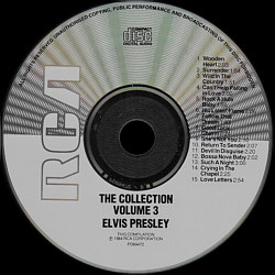 The Collection Volume 3 - Taiwan 1995 - BMG PD 89472- Elvis Presley CD