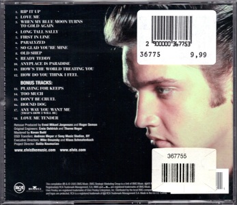 Elvis (Bertelmanns Club CD) - Germany 2005 - BMG 07863 66959 2 / 36775