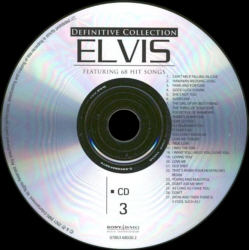 Disc 3 - Elvis 'Definitive Collection' - Sony/BMG 07863680262 - India 2006