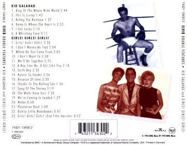 Kid Galahad and Girls! Girls! Girls! - BMG 74321 13430-2 - Germany 1993