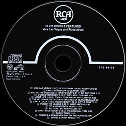 Viva Las Vegas and Roustabout - USA 1995 - BG2 66129 Columbia House CRC - Elvis Presley CD