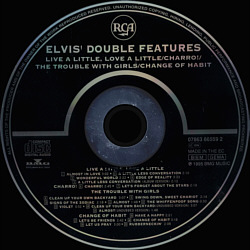 Live A Little, Love A Little / Charro / The Trouble With Girls / Change Of Habit - BMG 07863 66559-2 - EU 2001 - Elvis Presley CD