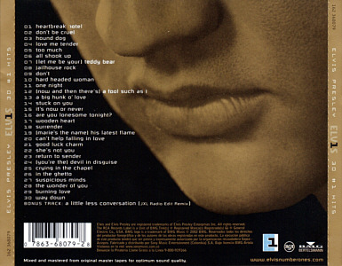 ELV1S - 30 #1 Hits - Columbia 2002 - BMG 162 368079