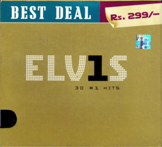 ELV1S - 30 #1 Hits - India 2007 - Sony/BMG 07863 68079 2