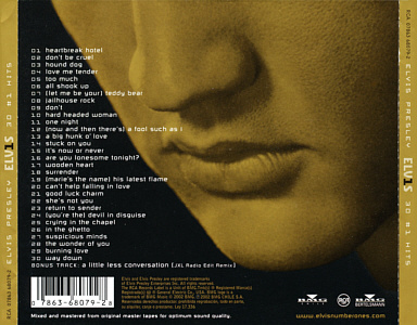 ELV1S - 30 #1 Hits - Chile 2002 - BMG 07863 68079-2