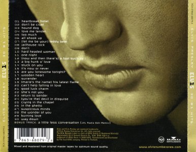 ELV1S - 30 #1 Hits - Thailand 2002 - BMG 07863 68079-2 - Elvis Presley CD