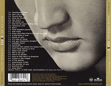 ELV1S - 30 #1 Hits - Taiwan 2002 - Sony-BMG 07863 68079-2 - Elvis Presley CD