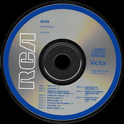 ELVIS - USA 1986 - BMG PCD1-5199 - Elvis Presley CD