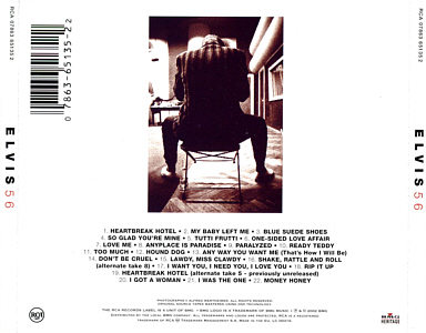 Elvis 56 - The Classic Album Series - France 2003 - BMG 07863 65135 2