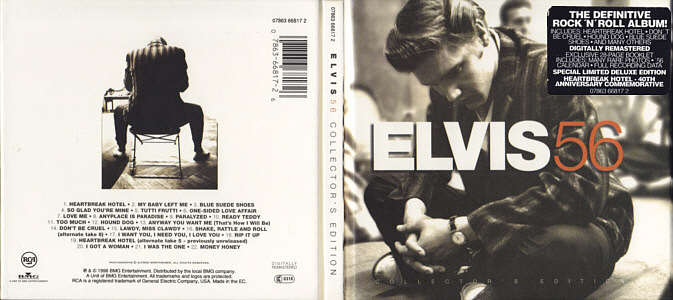 Elvis 56 (collector's edition) - EU 1996 - BMG 07863 66817 2 - Elvis Presley CD