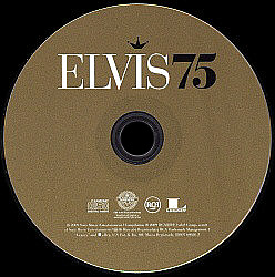 Elvis 75 (1 CD) - Taiwan 2010 - Sony Legacy 88697 60626 2 - Elvis Presley CD