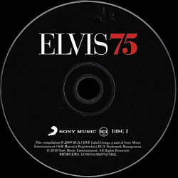 Elvis 75 (3 CD) - Malaysia 2010 - Sony 88697619482 - Elvis Presley CD