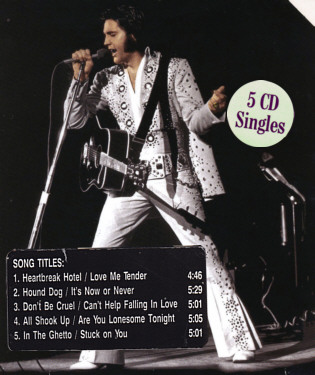 Elvis 77-97 - The Legend Lives On (5 CD Singles) -BMG 7863527652  USA 1997 - Elvis Presley CD