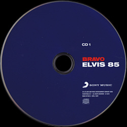 Bravo Elvis 85 - Sony Music 019439711062 -Germany 2019 - Elvis Presley CD