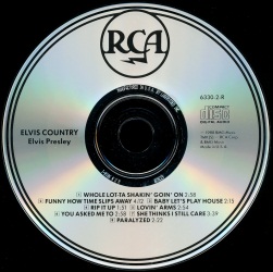 Elvis Country (Sound Value) - BMG 6330-2-R - USA 1988 - error release