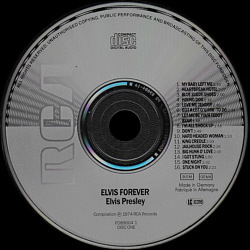 Elvis Forever - 32 Hits - Germany 1986 - RCA PD 89004 - Elvis Presley CD