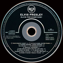 Elvis For Everyone! - Germany 2000 - BMG 07863 53450 2