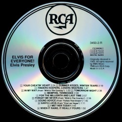 Elvis For Everyone! - BMG 3450-2-R - USA 1990