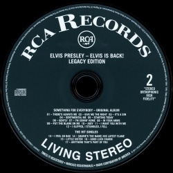Disc 2 - Elvis Is Back! (Legacy Edition) - Japan 2011 - Sony SICP 3055~6