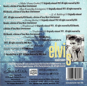 Elvis ‎– Karácsony - Sonatina Hungary 2017 - Elvis Presley CD