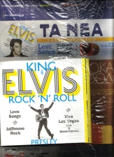 TA NEA - Greek newspaper with Elvis King Of Rock 'N' Roll - Greece 2010