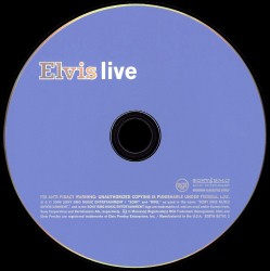 Elvis live - Sony/BMG 82876 85751 2 - USA 2006