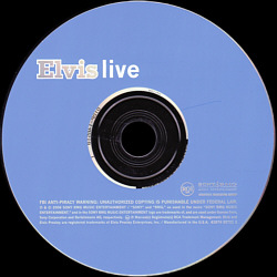 Elvis live - USA 2006 - Sony/BMG 82876872562 - Elvis Presley CD