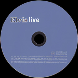 Elvis live - USA 2015 - Sony Music 88875 10544 2 - Elvis Presley CD