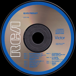 ELVIS PRESLEY - USA September 1993 - BMG PCD1-5198 - Elvis Presley CD