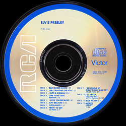 ELVIS PRESLEY - USA 9/1996 - BMG PCD1-5198 - Elvis Presley CD