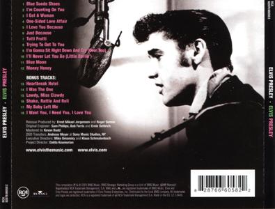 ELVIS PRESLEY (remastered + bonus) - Sony/BMG 82876-66058-2 - EU 2005