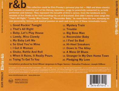 Elvis Presley CD - Elvis r&b - Sony/BMG 82876 85750-2 - EU 2006