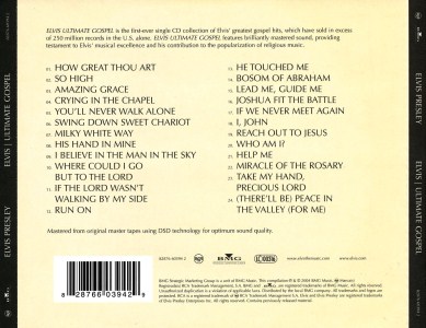 Elvis | Ultimate Gospel - BMG 82876603942 - EU 2004