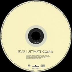 Elvis | Ultimate Gospel - Brazil 2015 - Sony Music 82876 60394 2 (BT) - Elvis Presley CD
