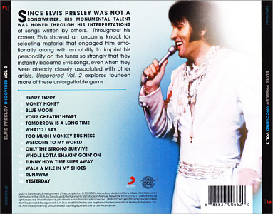 Elvis Uncovered Vol. 2 - USA 2013 - Sony Music 88883700662- Elvis Presley CD