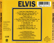 That's The Way It Is - USA 1993 - BMG 07863 54114 2