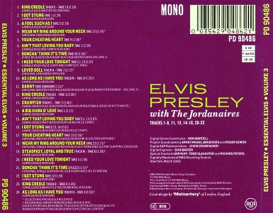 Hits Like Never Before - Essential Elvis, Vol. 3 - Germany 1990 - BMG PD 90486