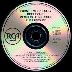 From Elvis Presley Boulevard, Memphis, Tennessee - Japan 1990 - BMG BVCP 5012 - Elvis Presley CD