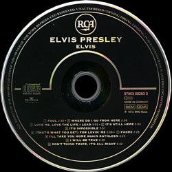 Elvis (Fool) - Germany 1999 - BMG 07863 50283 2 - Elvis Presley CD