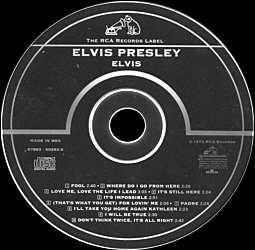 Elvis (Fool) - USA 1994 - BMG 07863 502832