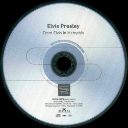 From Elvis In Memphis (remastered and bonus) - SHM-CD - Japan 2009 - BMG BVCM 34474