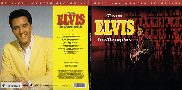 From Elvis In Memphis - USA 2023 - Sony Music 19439948632 / MFSL UDSACD 2215 -  - Elvis Presley CD