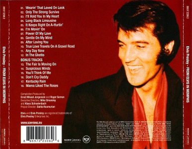 From Elvis In Memphis (remastered and bonus) - Russia 2008 - Sony/BMG 88697 32306 2