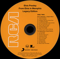 Disc 2 - From Elvis In Memphis - 40th Anniversary Legacy Edition - EU 2009 - Sony 88697574972