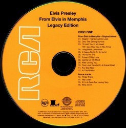 Disc 1 - From Elvis In Memphis - 40th Anniversary Legacy Edition - USA 2009 - Sony 88697 51497-2