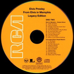 Disc 2 - From Elvis In Memphis - 40th Anniversary Legacy Edition - USA 2009 - Sony 88697 51497-2