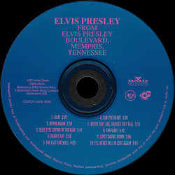 From Elvis Presley Boulevard, Memphis, Tennessee - South Africa 1993 - BMG CDRCA (WM) 4046 - Elvis Presley CD