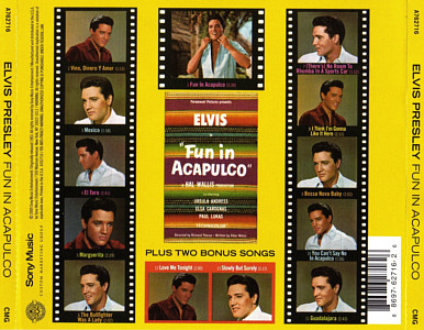 Fun In Acapulco - USA 2011 - Sony A762716 - Elvis Presley CD