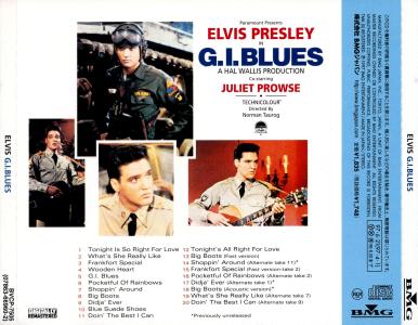 G.I. Blues (remastered and bonus) - Japan 1997 - BMG BVCP-7505 - Elvis Presley CD